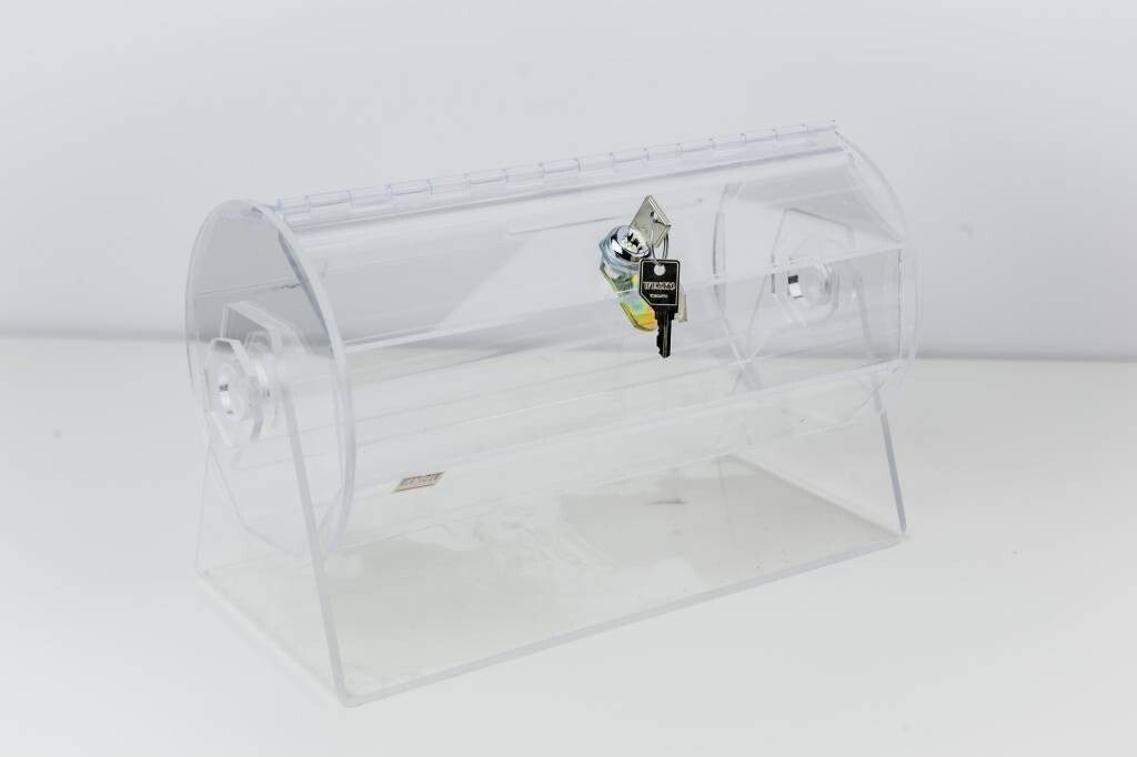 Rental-Plastic Rotating Raffle Drum-RD-12&#39;&#39;-1Day