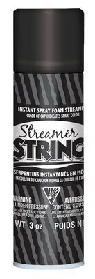 Streamer String -Black-3oz