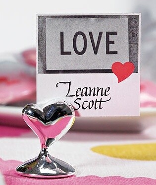 Place Card Holder-Heart-8pk