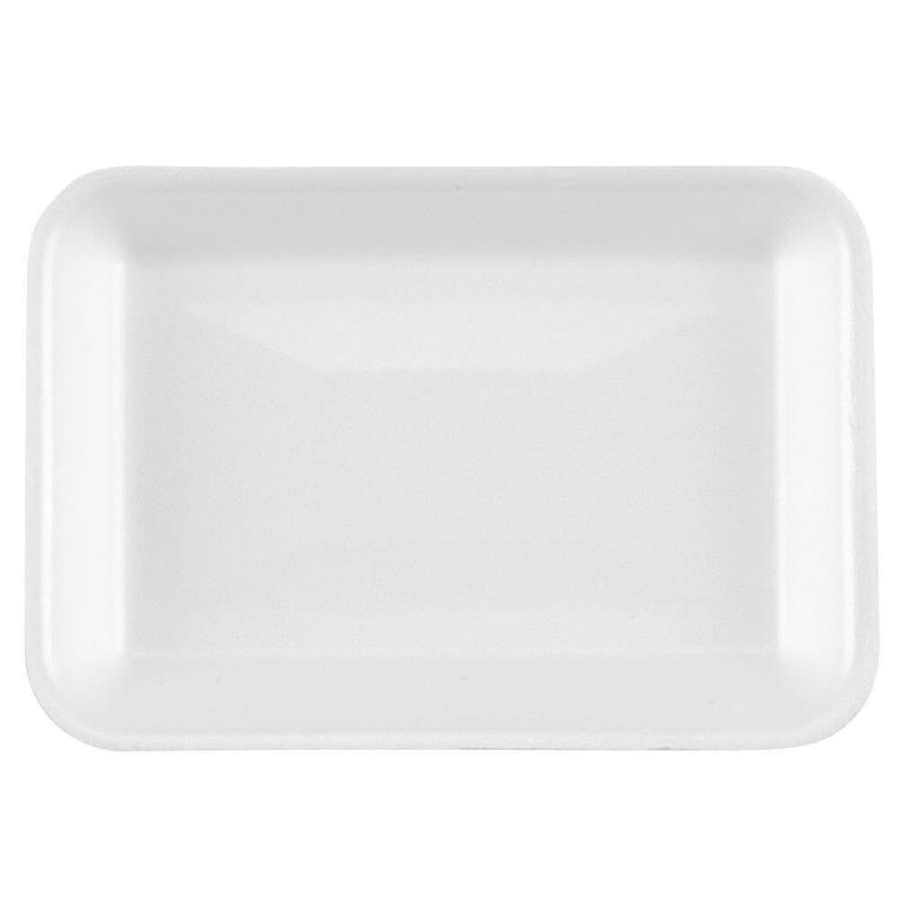 Foam Tray-White-8&#39;&#39;x6&#39;&#39;-200pk