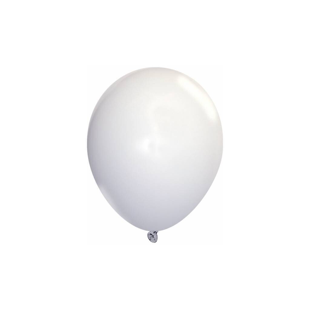 Balloons- White Latex- 72Pk 12&quot;