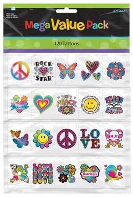 Tattoos-Value Pack-120pk