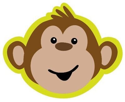 Invitations-Monkeyin Around-8pkg