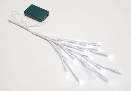 Decoration-LED White Branch-1pkg-17&quot;
