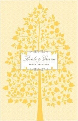 Family Tree Album-Bride &amp; Groom-1pkg-12.25&quot;x8&quot;