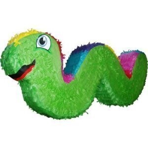 Pinata-Green Inchworm/caterpillar-1pkg-11&quot;x25&quot;