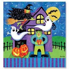 Tablecover-Rectangle-Haunted Eve-Plastic 
