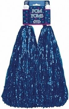 Pom Poms-Marine Blue-2pk/16&#39;&#39;