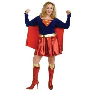 Costume-Supergirl-Adult Plus Size