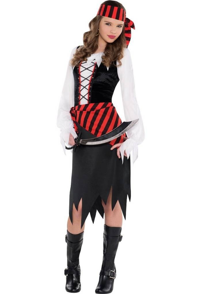 Costume-Buccaneer Beauty-Kids Medium