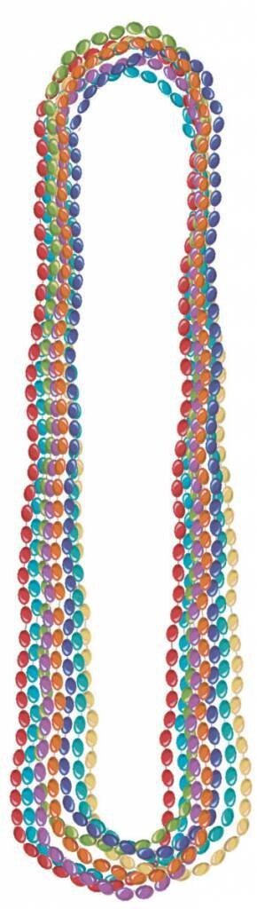 Metallic Necklaces-Multi Color-8pk/30&#39;&#39;