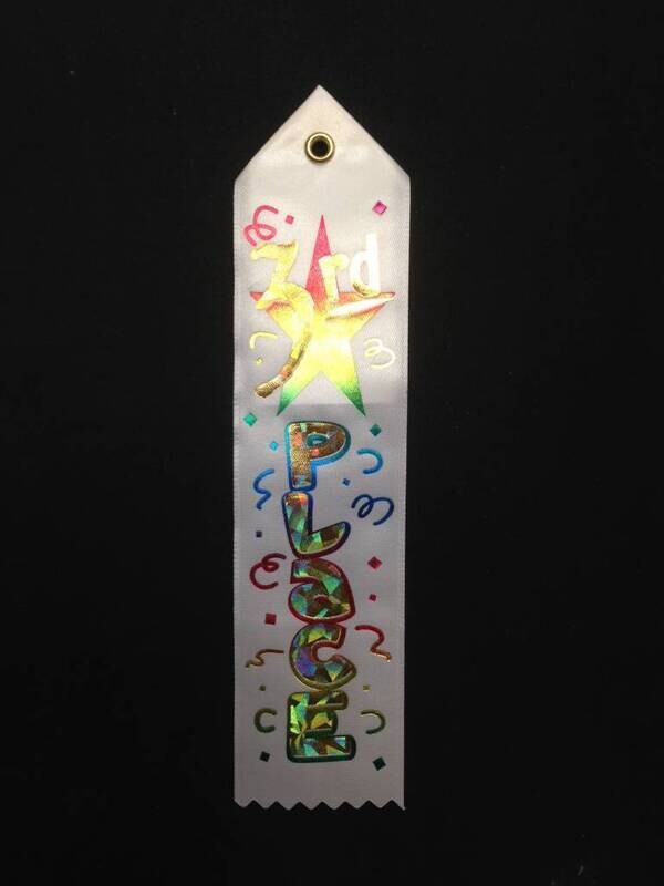 Award Ribbon-3rd Place-8.25&#39;&#39;