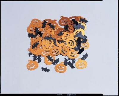 Confetti-Halloween Pumpkins and Bats-14g