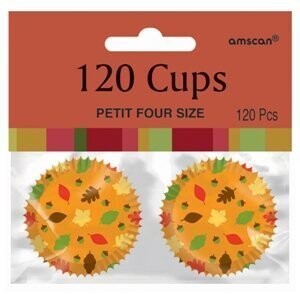 Cupcake Cups-Mini-Fall-120pcs
