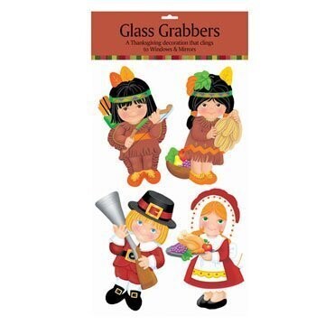 Glass Grabbers-Thanksgiving-4pk/23.75&#39;&#39;