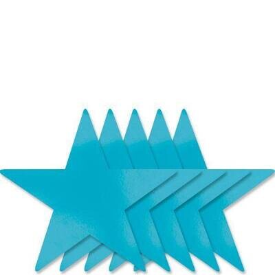 Cutouts-Star-Turquoise-9&#39;&#39;-Foil