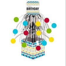 Cascade Center Piece - Happy Birthday-13&#39;&#39;