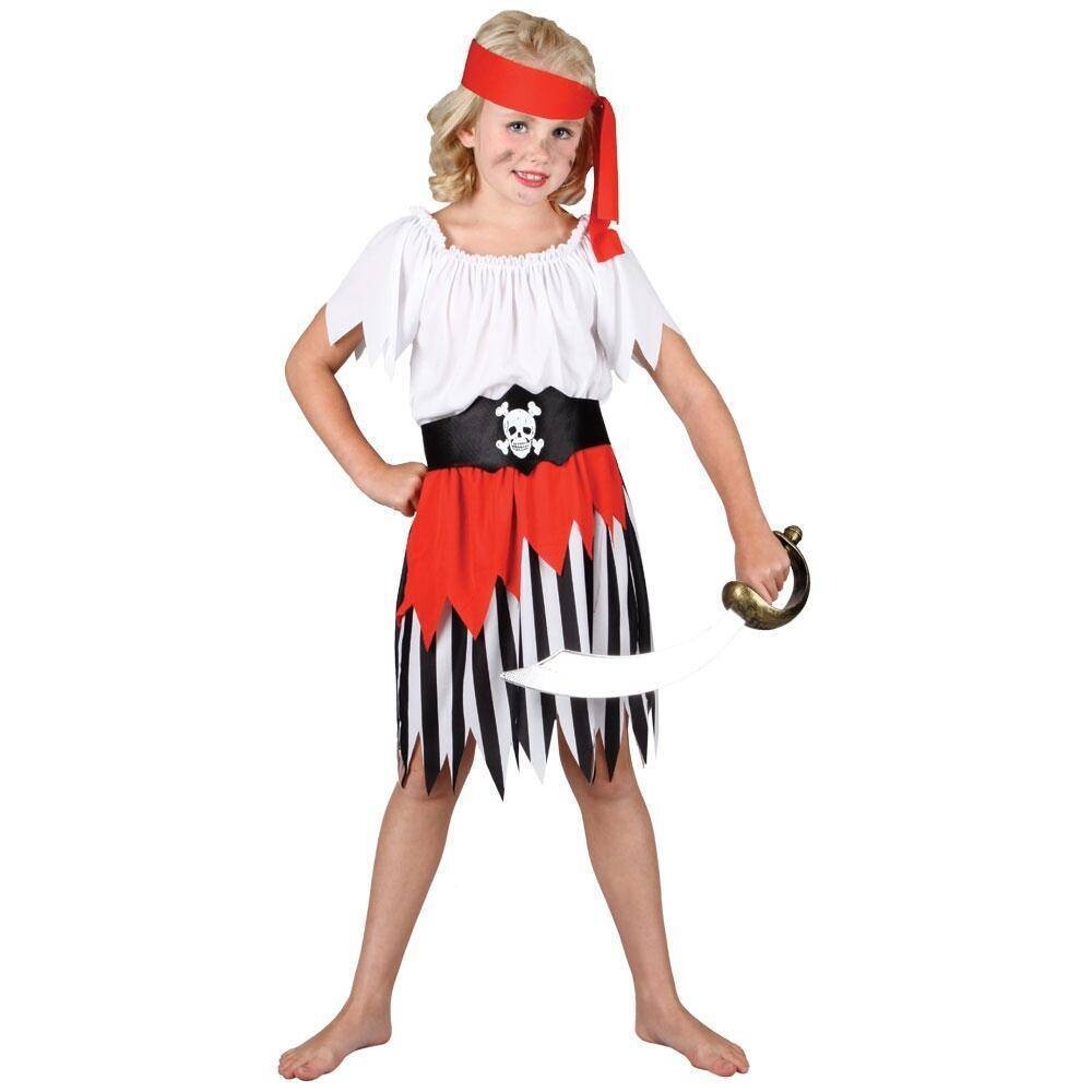 Costume-Pirate Girl-Kids Medium