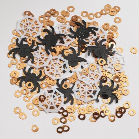 Confetti-Halloween Spiders and Cobwebs-14g
