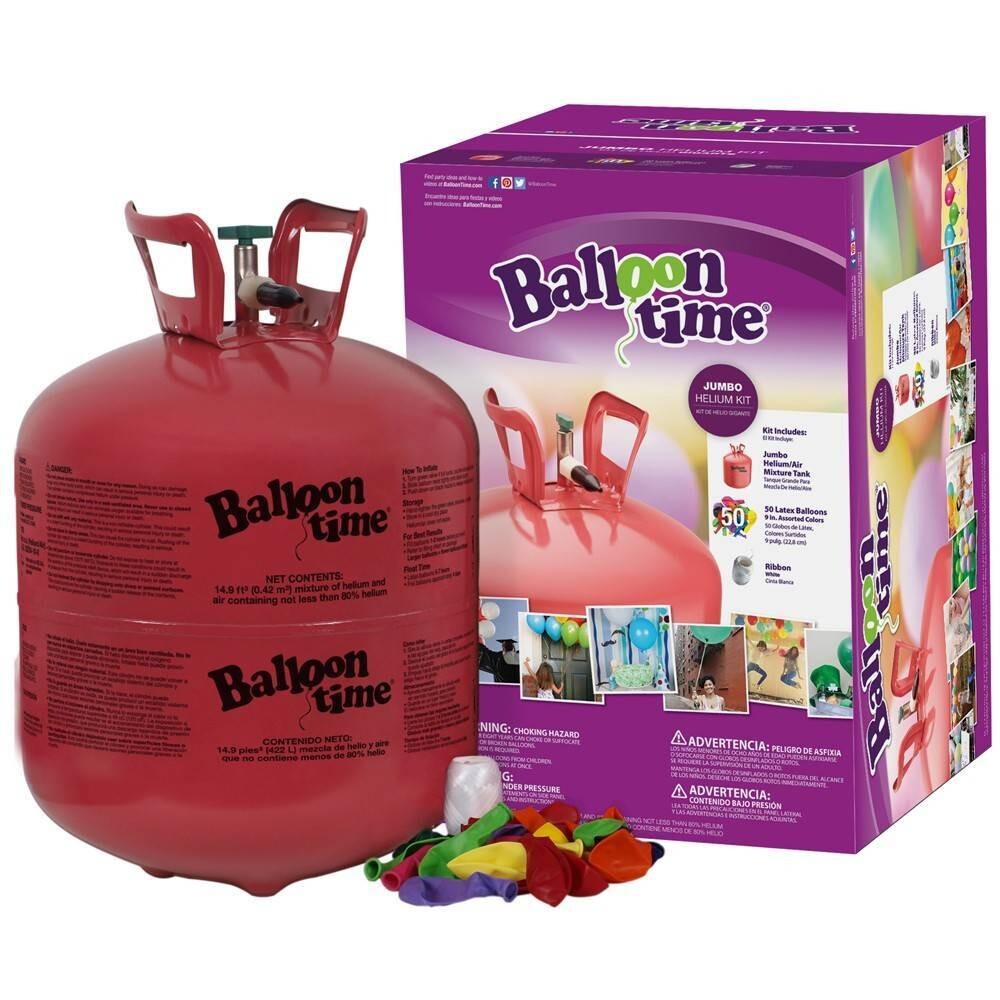 Helium Tank - 50 Balloons