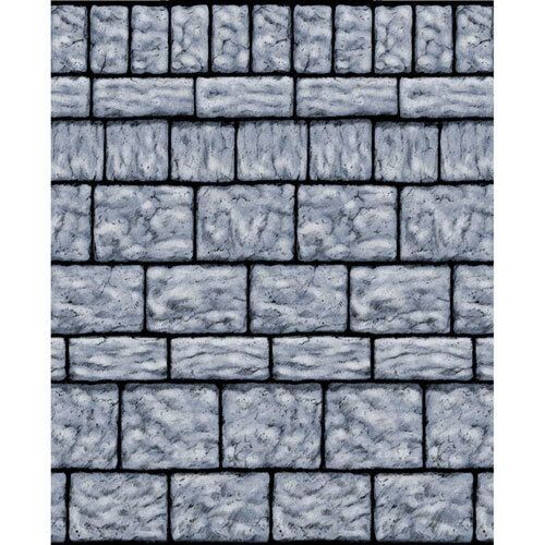 Scene setter-Stone Wall-Room Roll-Plastic
