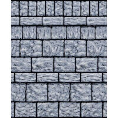 Scene setter-Stone Wall-Room Roll-Plastic