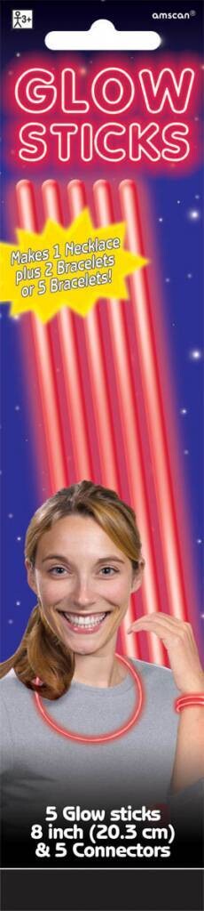 Glow Sticks-Red