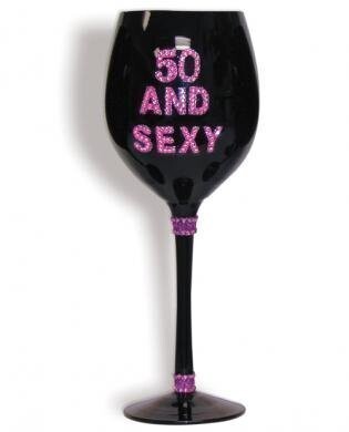 Wine Glass-50th-1pkg-8.8oz