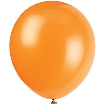 Latex Balloons - Pumpkin Orange - 12&quot; - 72pk