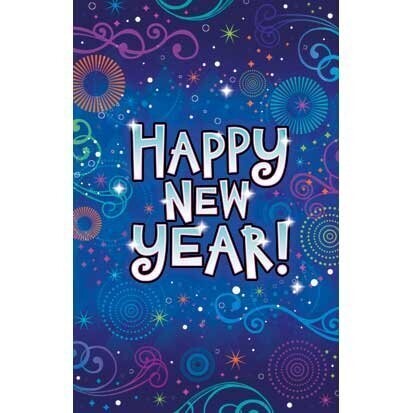 Table Cover-New Year-Midnight Festives-Paper-54&#39;&#39; x 96&#39;&#39;