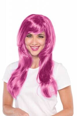 Wigs- Glamourous-Pink