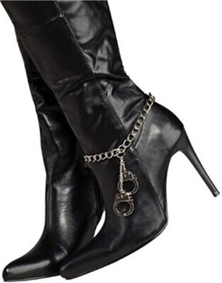Costume Accessory-Handcuffs Boot Jewel-1pkg 