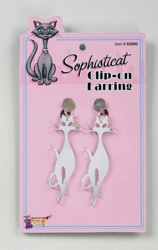 Costume Accessory-Sophisticat Clip On Earrings-1pkg