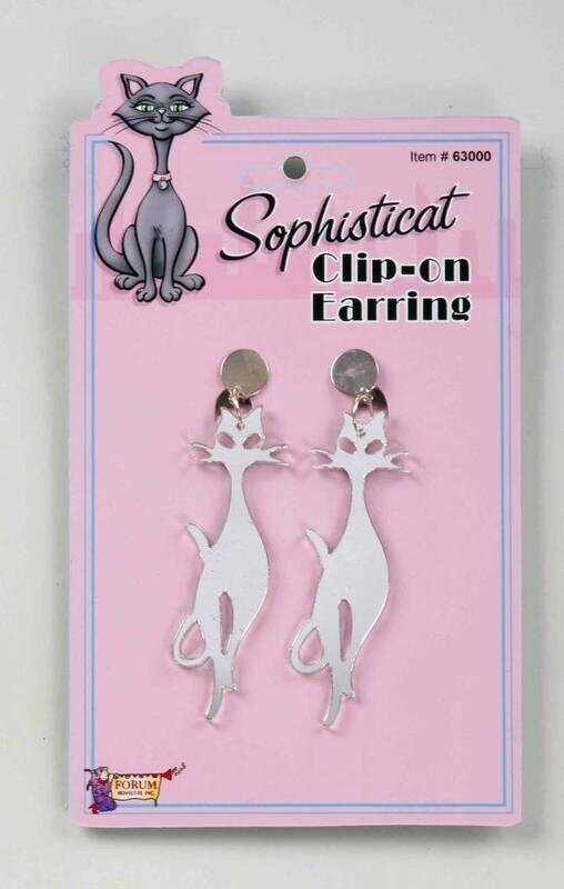 Costume Accessory-Sophisticat Clip On Earrings-1pkg