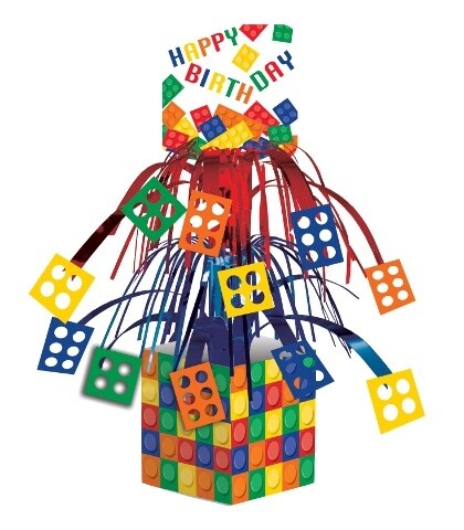Centerpiece-Foil Cascade-Block Party-1pkg-14&quot;
