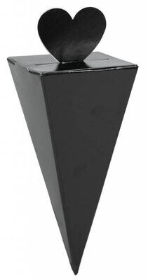 Favor Boxe-Cone-Black-50pkg