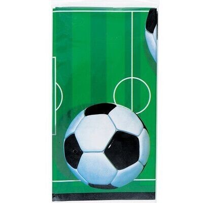 Table Cover-Soccer-Plastic-54&#39;&#39; x 84&#39;&#39;