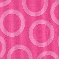 Napkins-BEV-Pink Circles-20pkg-3ply (Discontinued/Final Sale)