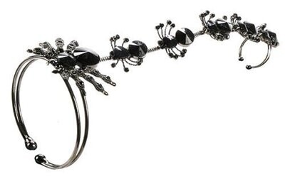Costume Accessory-Spider Bracelet-1pkg-5&quot;