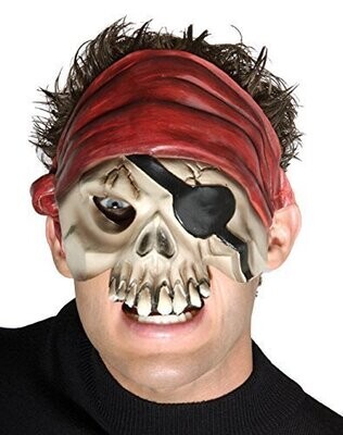 Costume Accessory-Captain Skull Mask-One Size