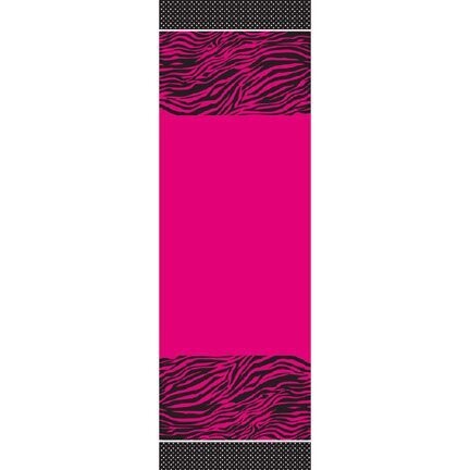 Tablecover-Rectangle-Pink Zebra Boutique Discontinued