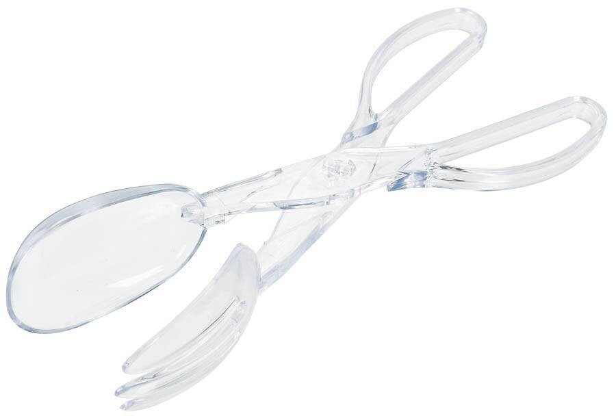 Scissor Tongs-Clear