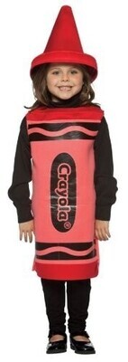Costume-Red Crayon-Kids Standard
