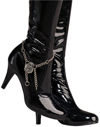 Costume Accessory-Police Badge Boot Jewel-1pkg