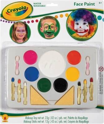 Costume Accessory-Crayola Makeup Kit-1pkg