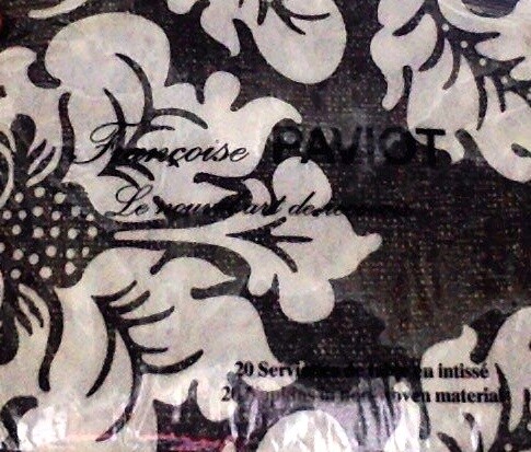 Napkins-DN-White Flower Pattern-20pkg-2ply (Discontinued)