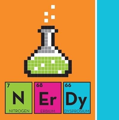 Napkins BEV-Get Nerdy-16pkg-2ply - Discontinued