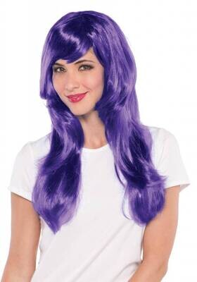 Wigs- Glamorous-Purple