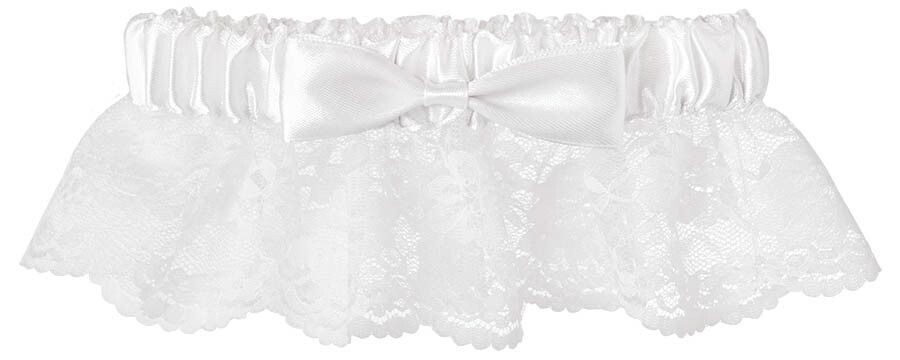 Garter-Lace-w/White Ribbon
