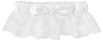 Garter-Lace-w/White Ribbon